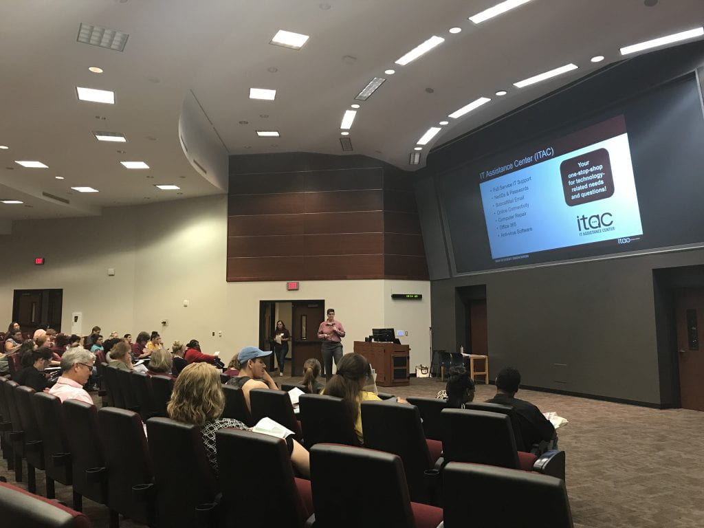 Texas State IT at New Student Orientation