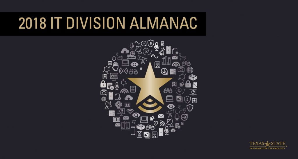 2018 IT Division Almanac front page