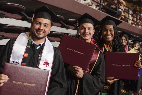 Take TXST Mobile with you to commencement!