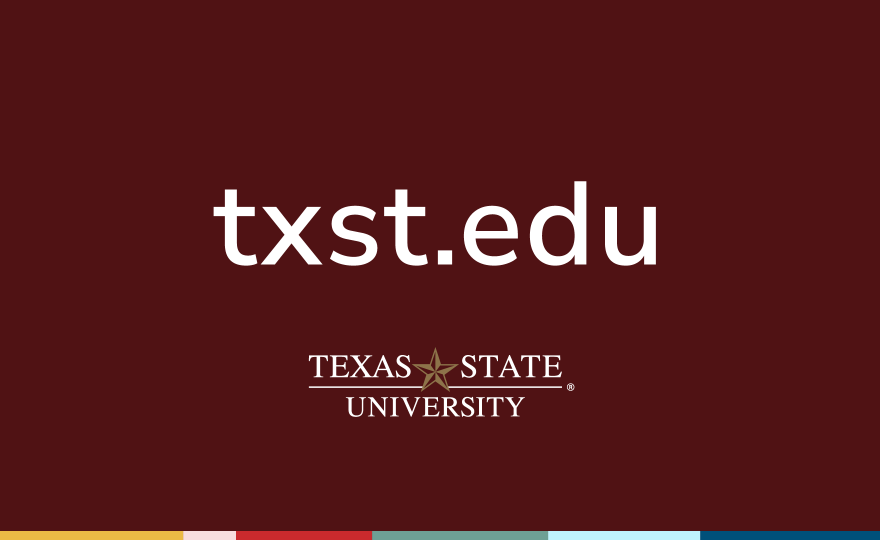 Find us at txst.edu