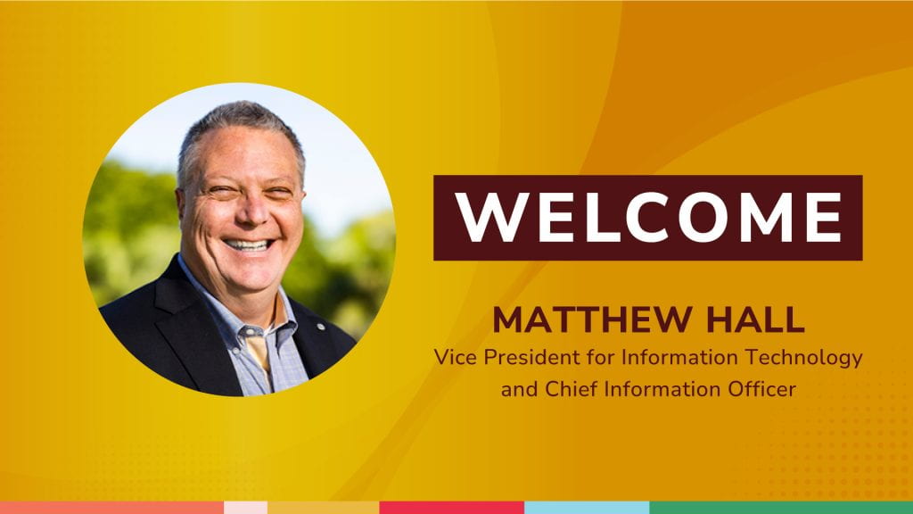 IT Division welcomes new VP and CIO