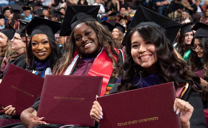 Commencement at your fingertips: Stream and share with TXST Mobile